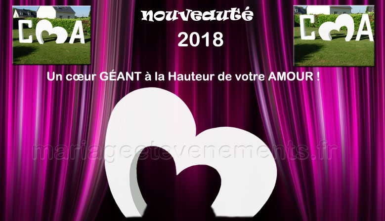 coeur géant 3D